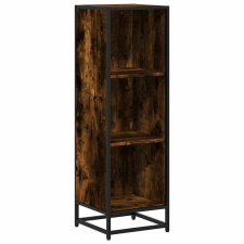 vidaXL Könyves szekrény füstölt tölgy 33,5x33x107,5 cm Gépelt fa (849156) bútor