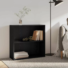  vidaXL Könyvespolc Fekete tölgy 80 x 30 x 76,5 cm Faanyag bútor