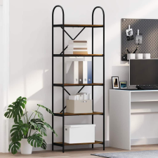 vidaXL Könyvespolc Füstölt tölgy 60 x 30 x 183 cm Faanyag bútor