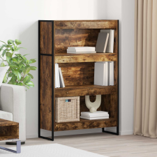 vidaXL Könyvespolc Füstös tölgy 80 x 30 x 155 cm Faanyag bútor