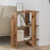  vidaXL Könyvespolc Öreg fa 52 x 25 x 71,5 cm Faanyag