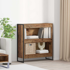 vidaXL Könyvespolc Öreg fa 80 x 30 x 155 cm Faanyag bútor