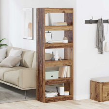 vidaXL Könyvespolc Régi fa 60 x 30 x 166 cm Faanyag bútor