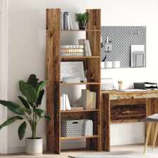 vidaXL Könyvespolc Régi fa 60 x 35 x 180 cm Faanyag bútor