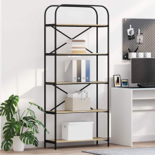 vidaXL Könyvespolc sonoma tölgy 80 x 30 x 183 cm Faanyag bútor