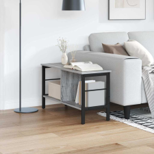 vidaXL Könyvespolc Szürke Sonoma 82 x 32 x 47 cm Faanyag bútor