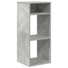 vidaXL könyvszekrény betonszürke 34x31x80 cm szerelt fa (860277) bútor