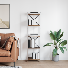vidaXL Könyvszekrény Füstölt tölgy 40 x 30 x 153 cm Faanyag bútor