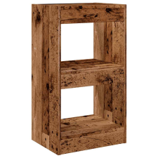 vidaXL Könyvszekrény/szobaosztó régi fa 40x30x72 cm (856810) bútor