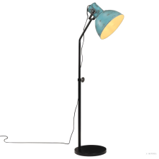 vidaXL Kopott kék állólámpa 25 W 30x30x90-150 cm E27 világítás