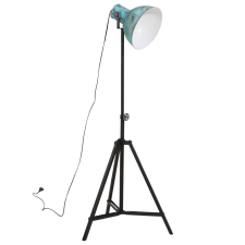 vidaXL kopott kék állólámpa 25 W 61x61x90/150 cm E27 világítás