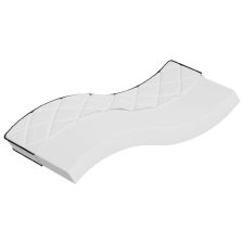 vidaXL közepesen puha habmatrac 80x200 cm ágy és ágykellék