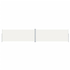 vidaXL krémszínű behúzható oldalsó napellenző 200 x 1000 cm (318043) kerti bútor