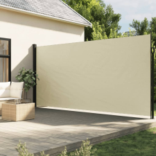 vidaXL krémszínű behúzható oldalsó napellenző 220 x 300 cm kerti bútor