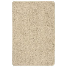 vidaXL krémszínű csúszásmentes bozontos szőnyeg 200 x 290 cm lakástextília