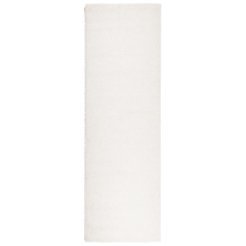 vidaXL krémszínű hosszú szálú bozontos modern szőnyeg 80 x 250 cm (375231) lakástextília