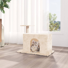 vidaXL krémszínű macskabútor szizál kaparófával 51 cm macskafelszerelés