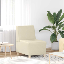 vidaXL krémszínű műbőr kanapéfotel 55 cm bútor