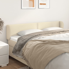 vidaXL krémszínű műbőr szárnyas fejtámla 183x23x78/88 cm ágy és ágykellék