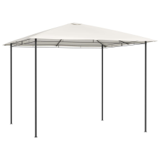 vidaXL krémszínű pavilon 3 x 3 x 2,6 m 160 g/m² kerti bútor