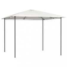 vidaXL krémszínű pavilon 3 x 3 x 2,6 m 160 g/m² kerti bútor