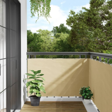 vidaXL krémszínű PVC kerti belátás elleni paraván 300x90 cm kerti bútor