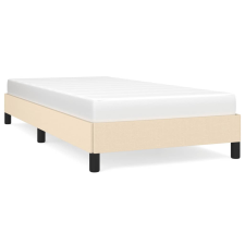 vidaXL krémszínű szövet ágykeret 80 x 200 cm (346677) ágy és ágykellék