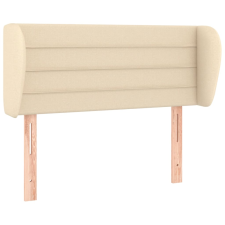 vidaXL krémszínű szövet fejtámla 93x23x78/88 cm (3117271) ágy és ágykellék
