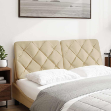 vidaXL krémszínű szövet fejtámla párna 120 cm (4019217) ágy és ágykellék