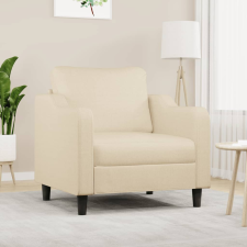 vidaXL krémszínű szövet kanapéfotel 60 cm bútor