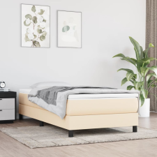 vidaXL krémszínű szövet zsebrugós ágymatrac 90x200x20 cm ágy és ágykellék