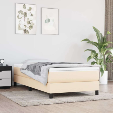 vidaXL krémszínű szövet zsebrugós matrac gyerekeknek 80 x 160 cm ágy és ágykellék