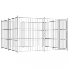 vidaXL Kültéri kutyakennel 300 x 300 x 185 cm szállítóbox, fekhely kutyáknak
