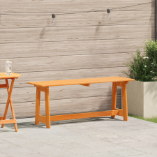 vidaXL Kültéri Pad Akác 119x35x47 cm Tömör Fa Fenyő kerti bútor