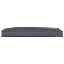 vidaXL Kültéri Párna Antracit Poliészter 110 cm x 40 cm x 8 cm kerti bútor