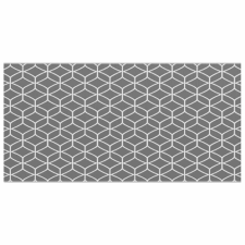 vidaXL Kültéri Takaró ARAKIL Szürke és fehér Poliészter 300 x 600 cm (42003474) lakástextília