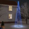 vidaXL Kúp alakú karácsonyfa 1134 kék LED-del 230 x 800 cm