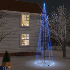 vidaXL Kúp alakú karácsonyfa 1134 kék LED-del 230 x 800 cm műfenyő