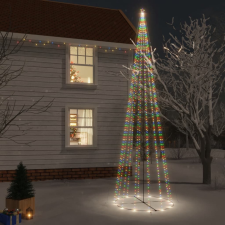 vidaXL Kúp alakú karácsonyfa 1134 színes LED-del 230 x 800 cm műfenyő