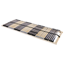 vidaXL Lécalap Barna 80 x 190 cm Fa és fém ágy és ágykellék