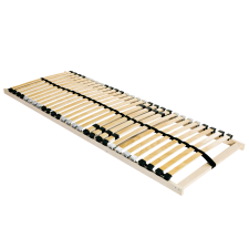 vidaXL Lécalap Barna 80 x 190 cm Tömör bükkfa ágy és ágykellék