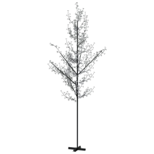 vidaXL LED-es cseresznyevirágfa 672 meleg fehér LED-del 400 cm (345135) műfenyő