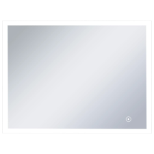 vidaXL LED-es fürdőszobai falitükör érintésérzékelővel 80 x 60 cm (144736) bútor