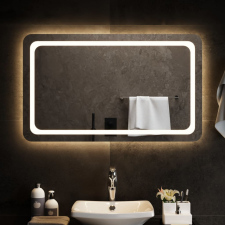 vidaXL LED-es fürdőszobatükör 100x60 cm fürdőszoba bútor