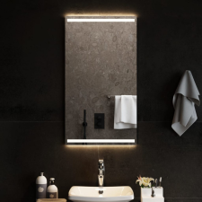 vidaXL LED-es fürdőszobatükör 50x90 cm fürdőszoba bútor