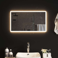 vidaXL LED-es fürdőszobatükör 70x40 cm bútor