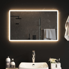 vidaXL LED-es fürdőszobatükör 80 x 50 cm bútor