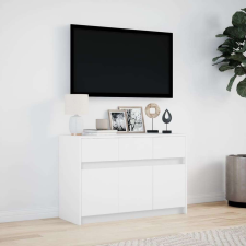 vidaXL LED-es TV Szekrény - Fehér - 91x34x61 cm bútor