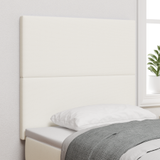 vidaXL LED fejtámla krém 80 cm corduroy anyag ágy és ágykellék