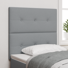 vidaXL LED Fejtámla Lámpa Szürke 90 cm Szövet ágy és ágykellék